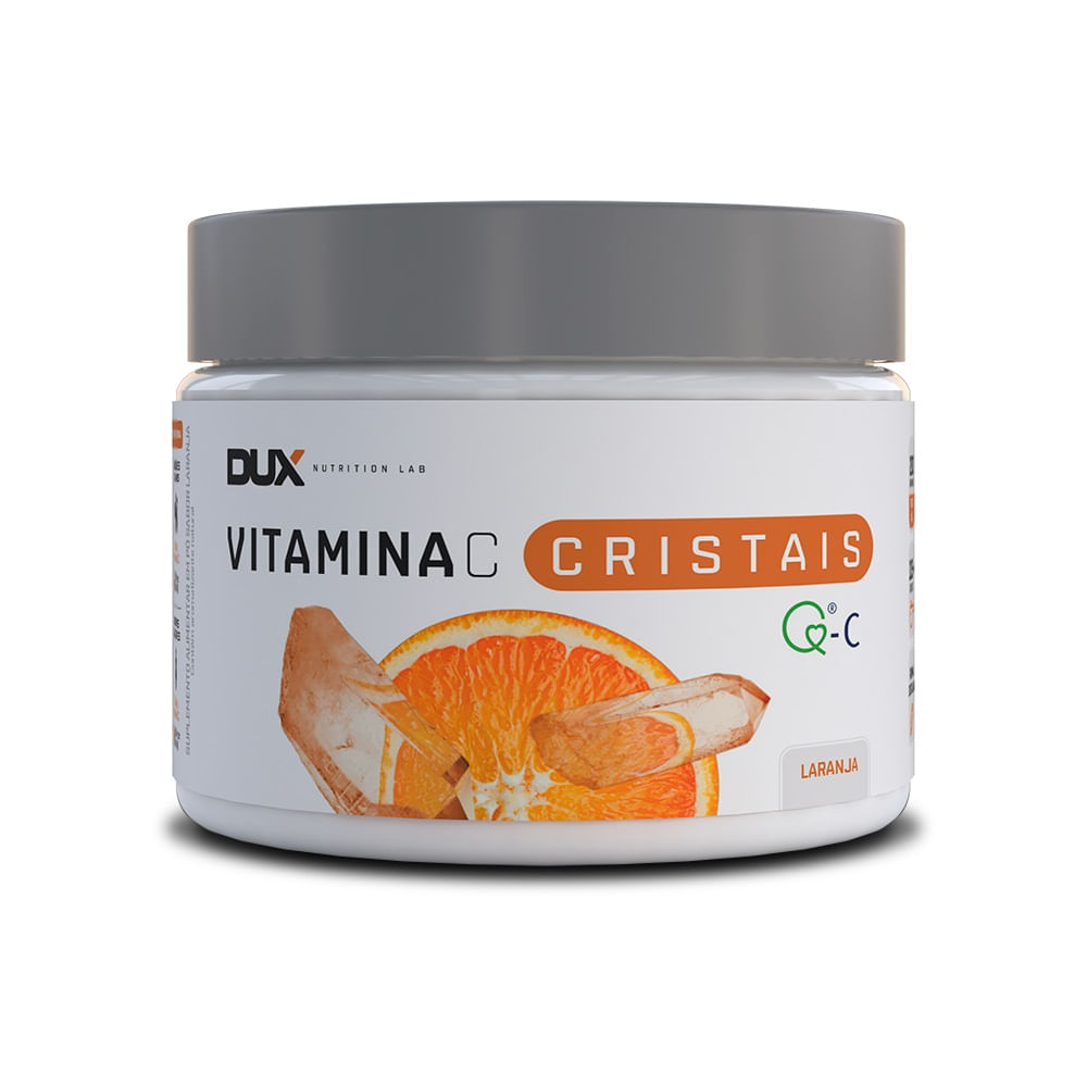 VITAMINA C™ EM CRISTAIS - POTE 200G - duxnutrition
