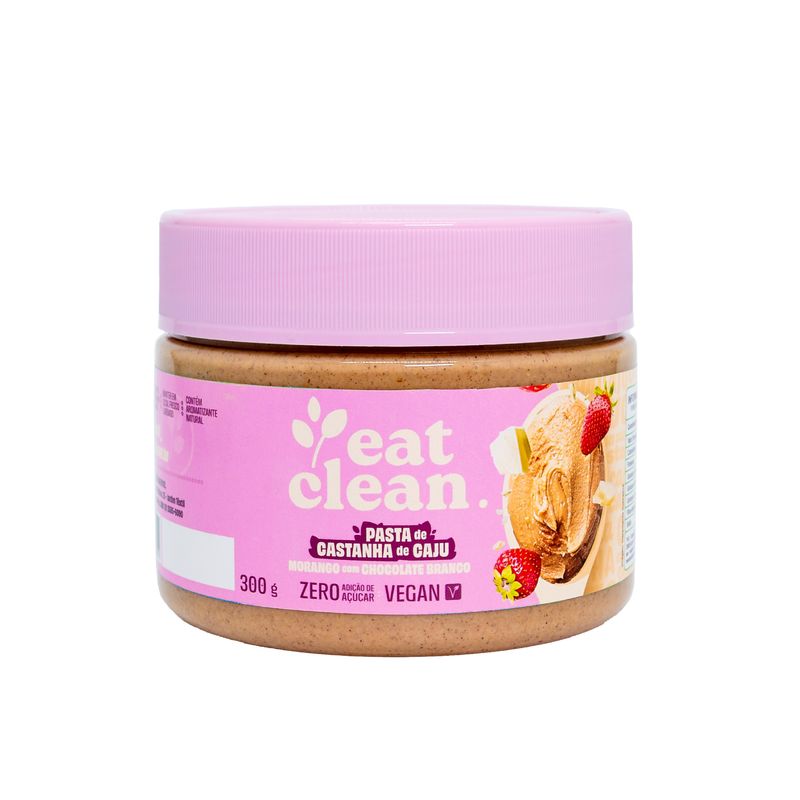Pasta-de-castanha-de-Caju-Morango-com-Chocolate-Branco--Pote-300g