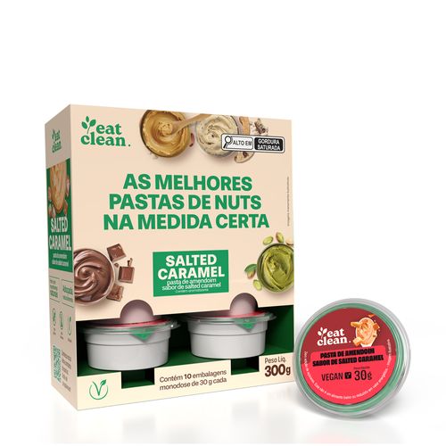 Pasta de Amendoim Salted Caramel 30g - display 10 unidades