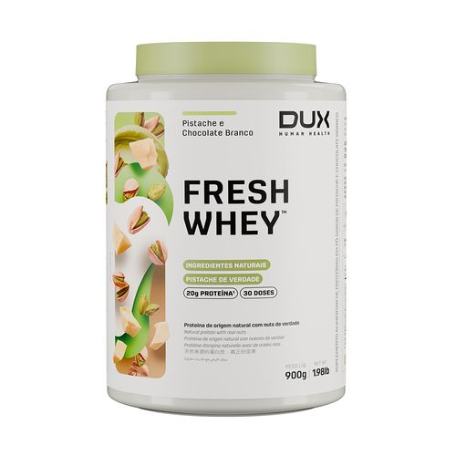 FRESHWHEY™ PISTACHE E CHOCOLATE BRANCO - POTE 900 G