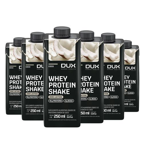 Kit 6 Whey Protein Shake