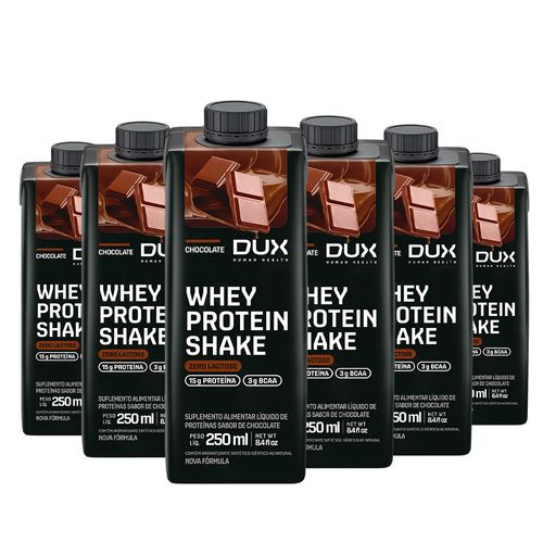 Kit 6 Whey Protein Shake