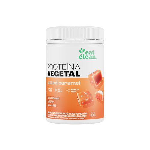 Proteína Vegetal Salted Caramel - 600G