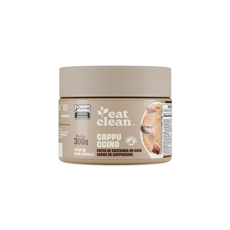 Pasta de castanha de caju Cappuccino - 300g - eatclean