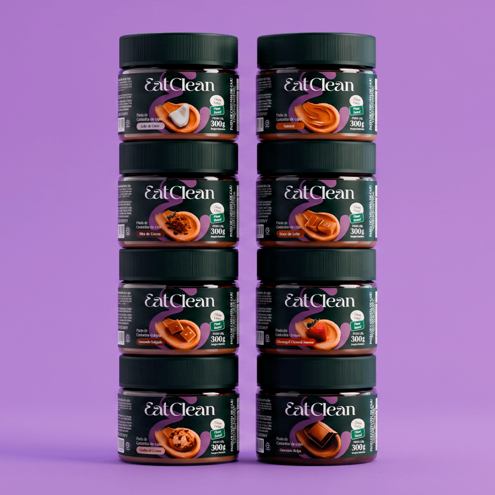 Pasta de Castanha de Caju Pote 300g - eatclean