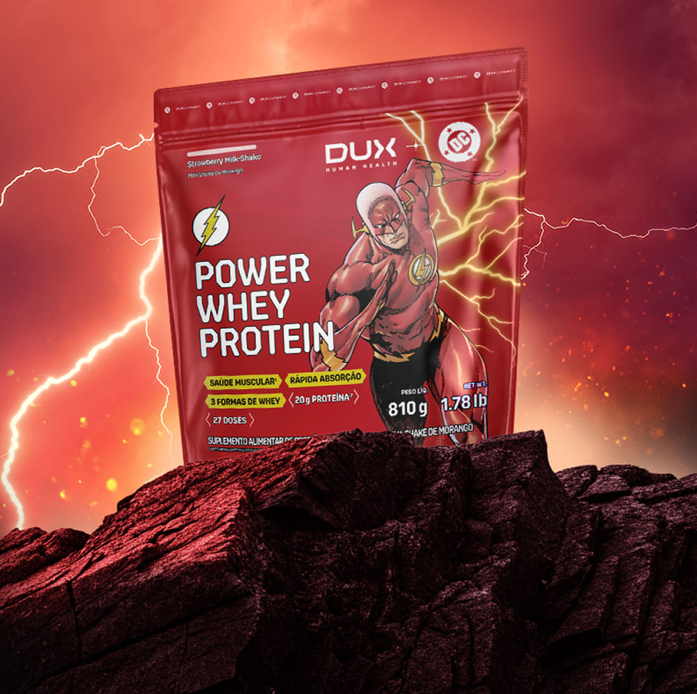 ダイエットドリンク Dr.Shake X No.27/No.41 POWER WHEY PROTEIN DC STRAWBERRY MILKSHAKE - 810G